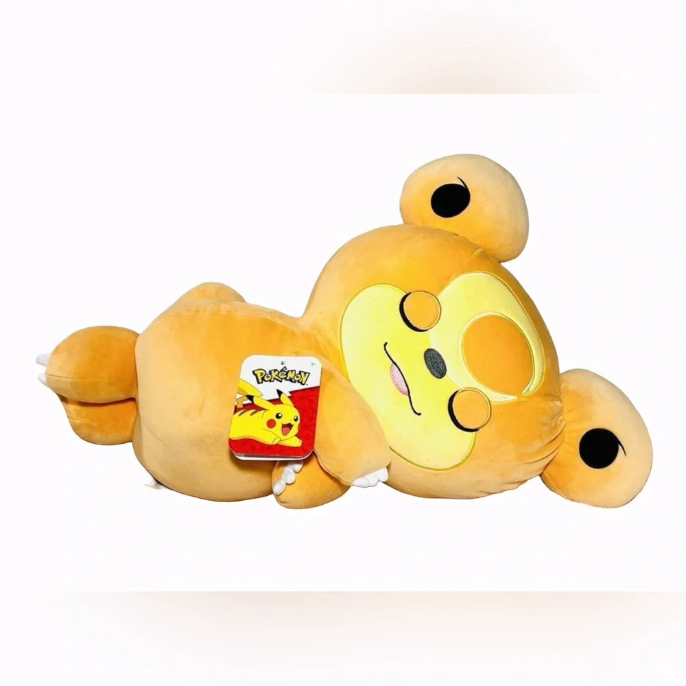 Pokemon Teddiursa Sleeping - 18 inch Premium Plush New with Tags